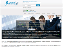 Tablet Screenshot of e-assis.com.br